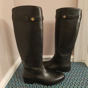 Tory Burch Women's Everly Strap Riding Boots